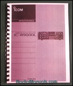Icom IC-R9000L Instruction manual Icom IC-R9000L Instruction manual